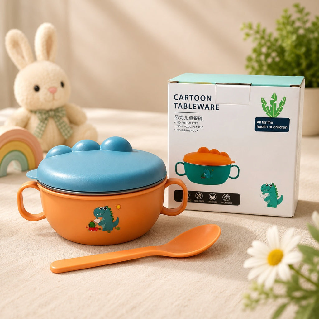 First Bite Non-Slip Baby Cerelac & Meal Feeding Bowl