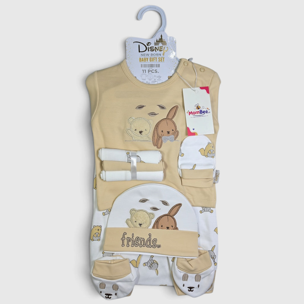 Luxury Newborn Starter Kit Rabbit Character - 11Pcs