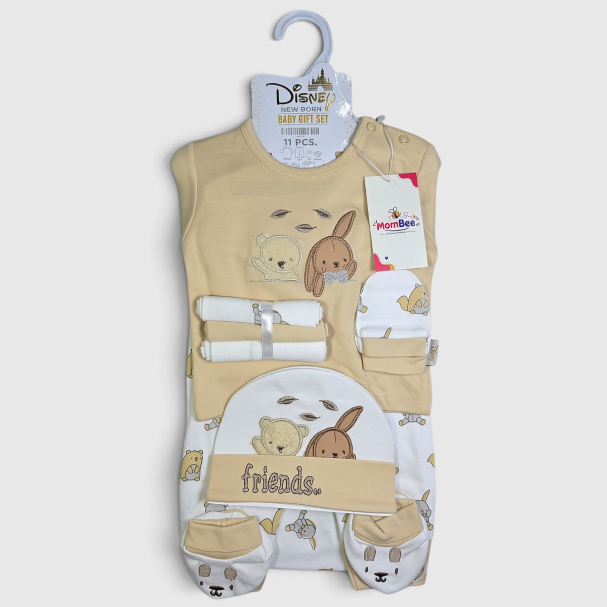 Luxury Newborn Starter Kit Rabbit Character - 11Pcs