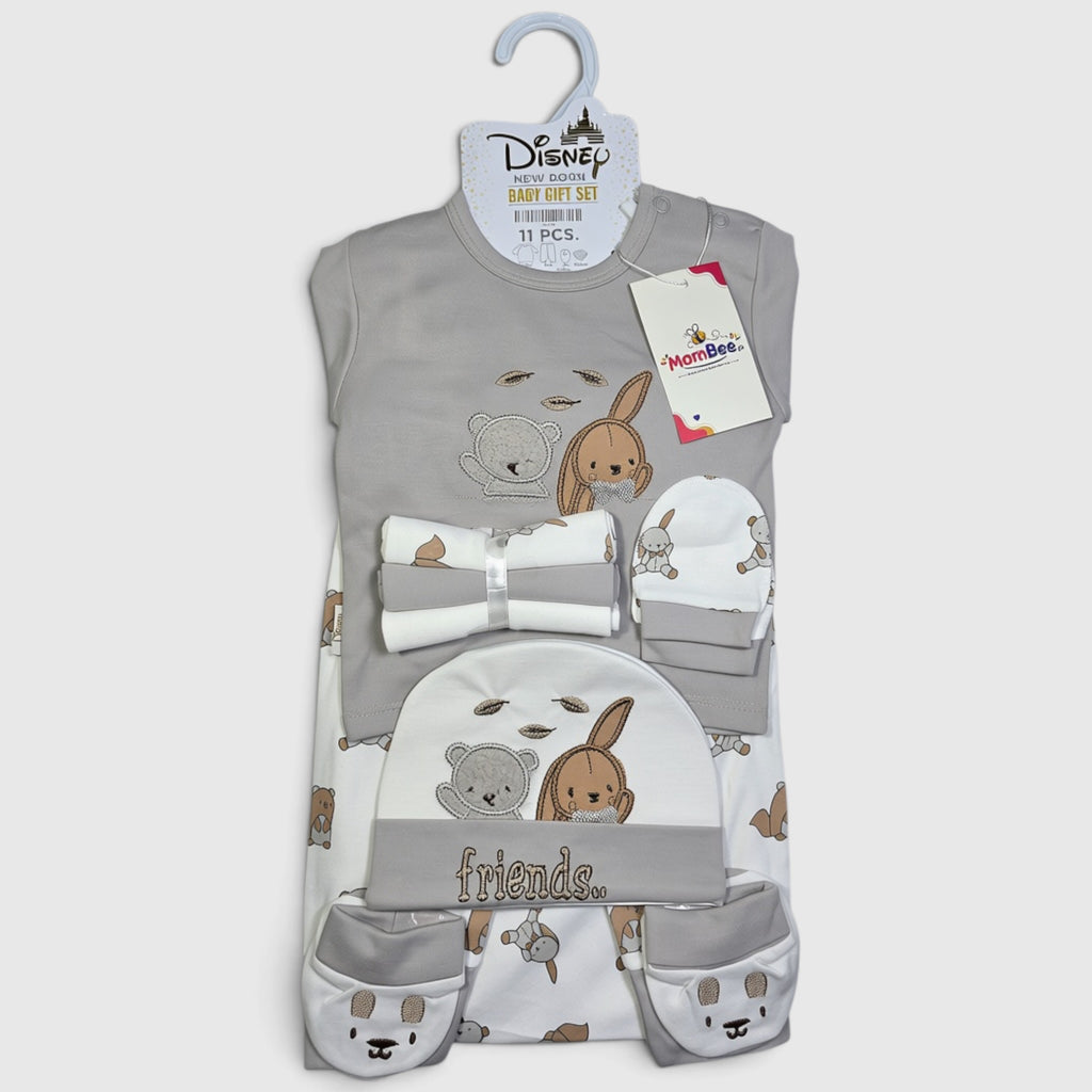 Luxury Newborn Starter Kit Rabbit Character - 11Pcs