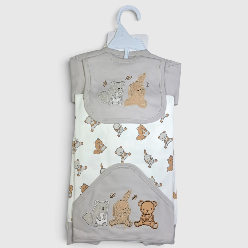 Luxury Newborn Starter Kit Rabbit Character - 11Pcs