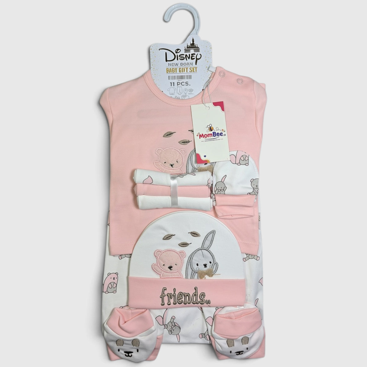 Luxury Newborn Starter Kit Rabbit Character - 11Pcs
