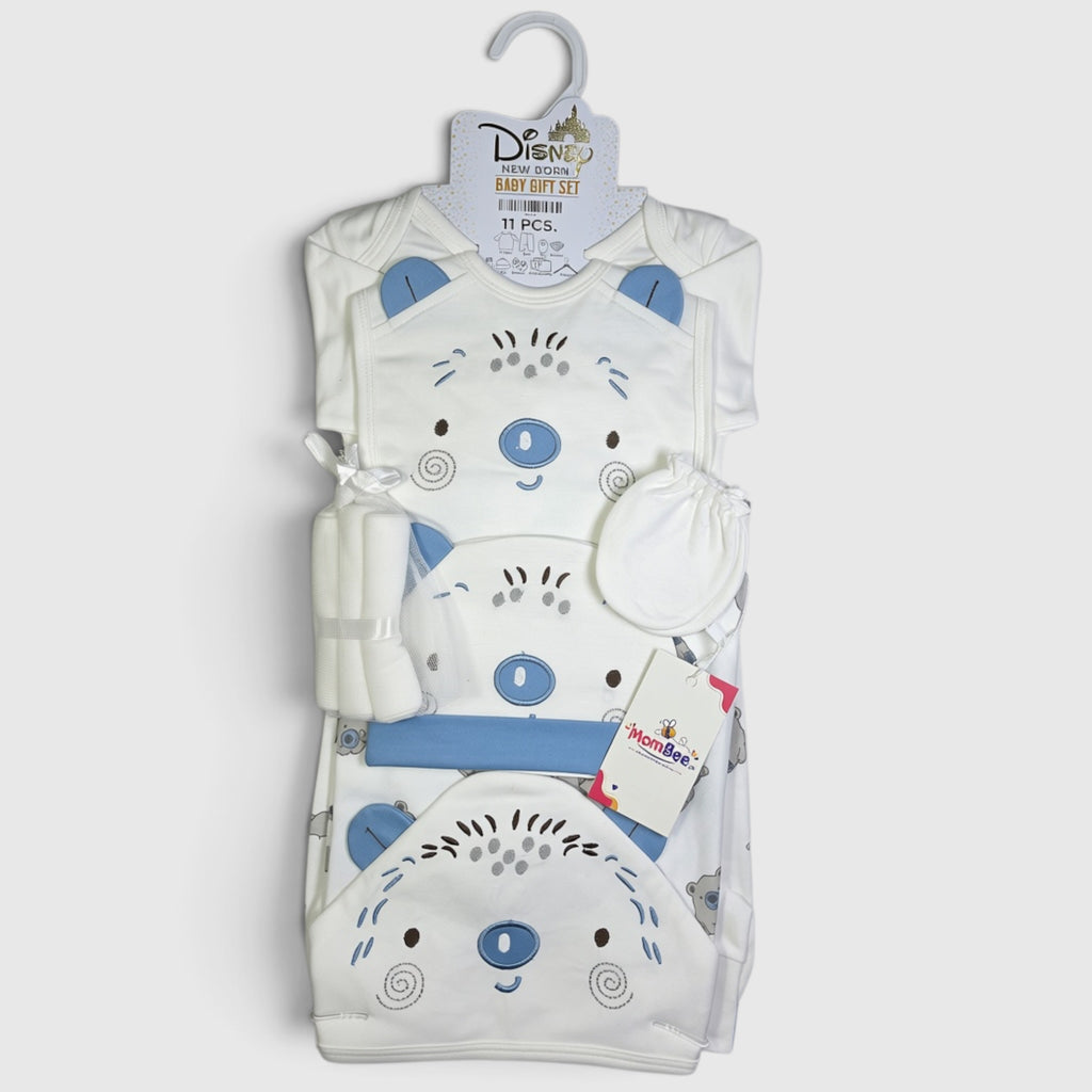 Luxury Newborn Starter Kit Bear Character - 11Pcs