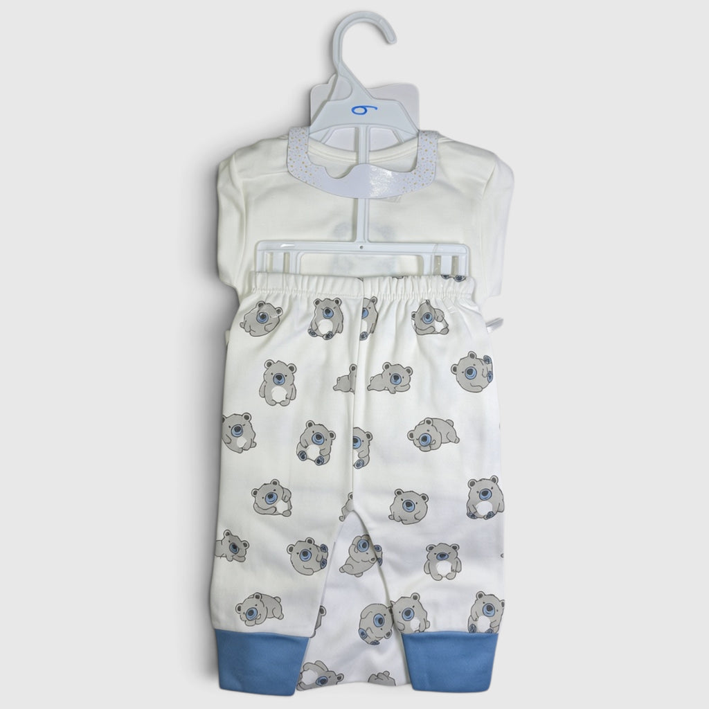 Luxury Newborn Starter Kit Bear Character - 11Pcs