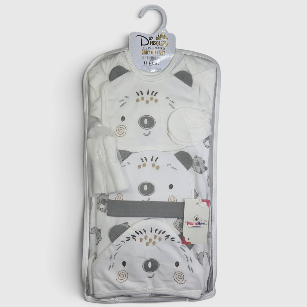Luxury Newborn Starter Kit Bear Character - 11Pcs