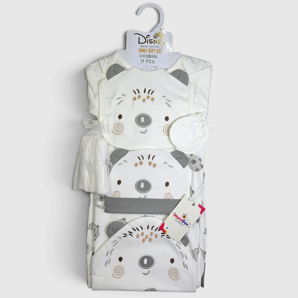 Luxury Newborn Starter Kit Bear Character - 11Pcs