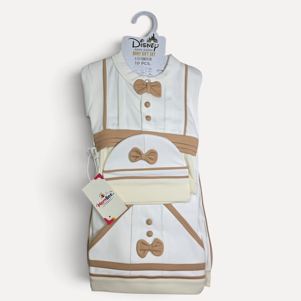 Luxury Newborn Starter Kit Gentle Man - 10Pcs