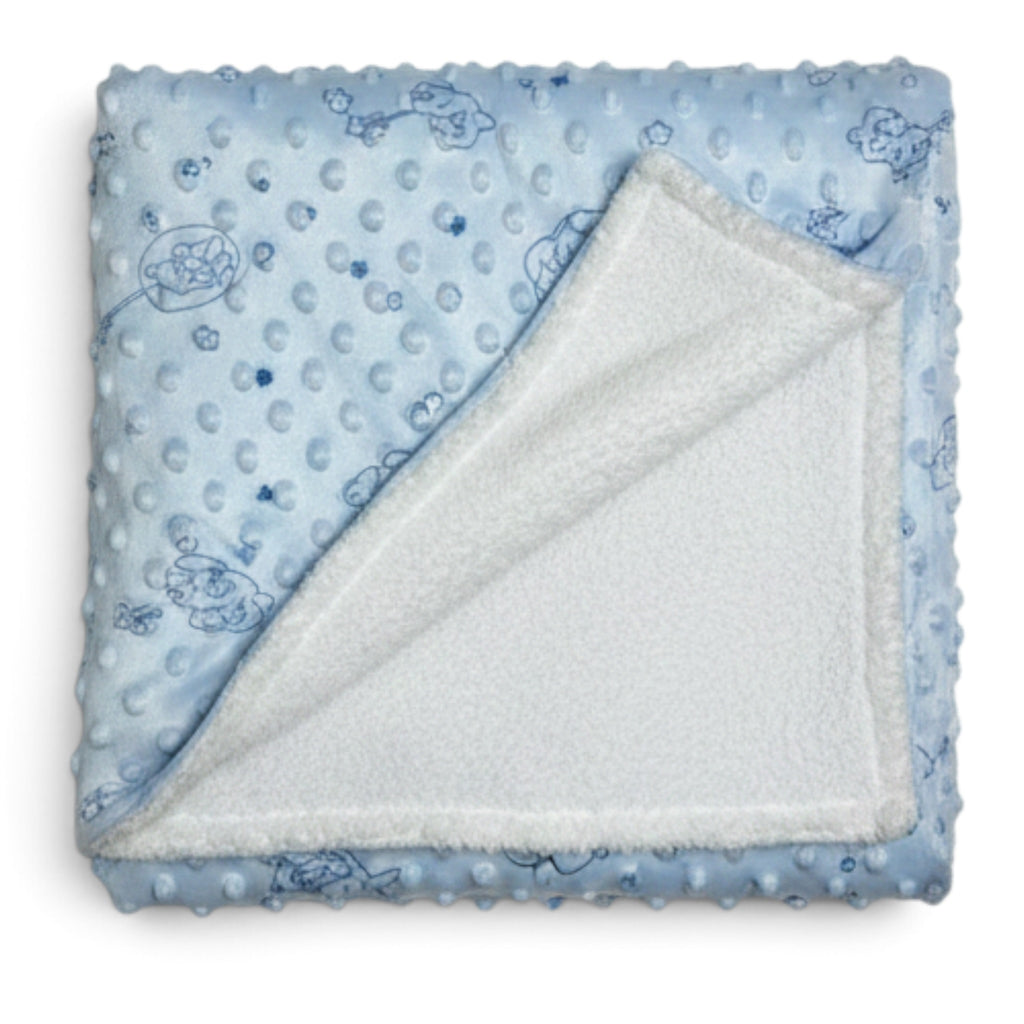 Luxury Velvet Siblings Baby Shawl Blanket
