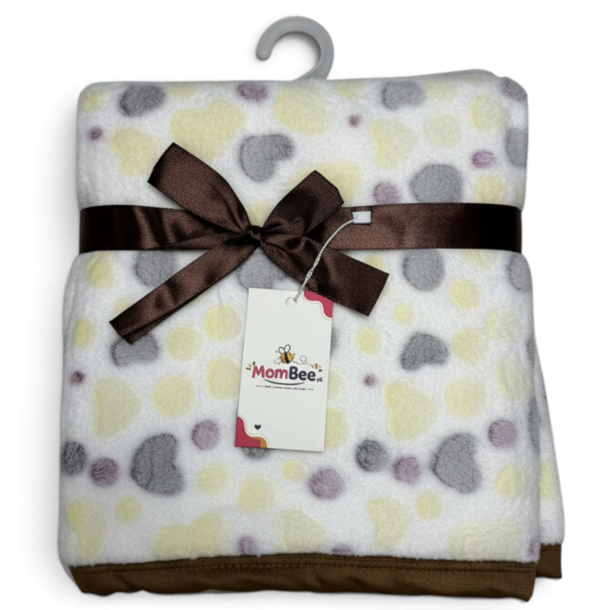 Velour Printed Tiny Toon Baby Blanket Shawl