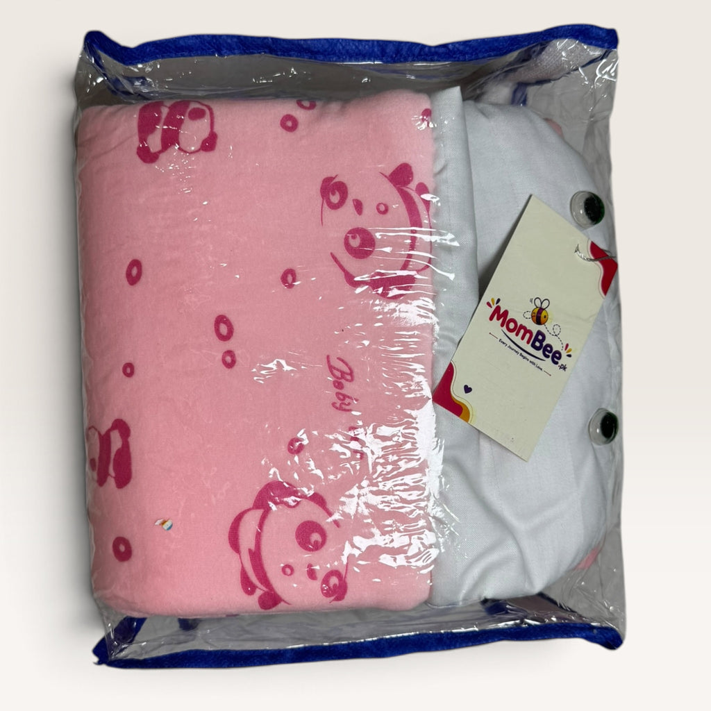 Rabbit Soft Ergonomic Baby Head Support Pillow